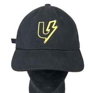 Unshook Clothing Hat Strapback Dad Hat Black Adjustable